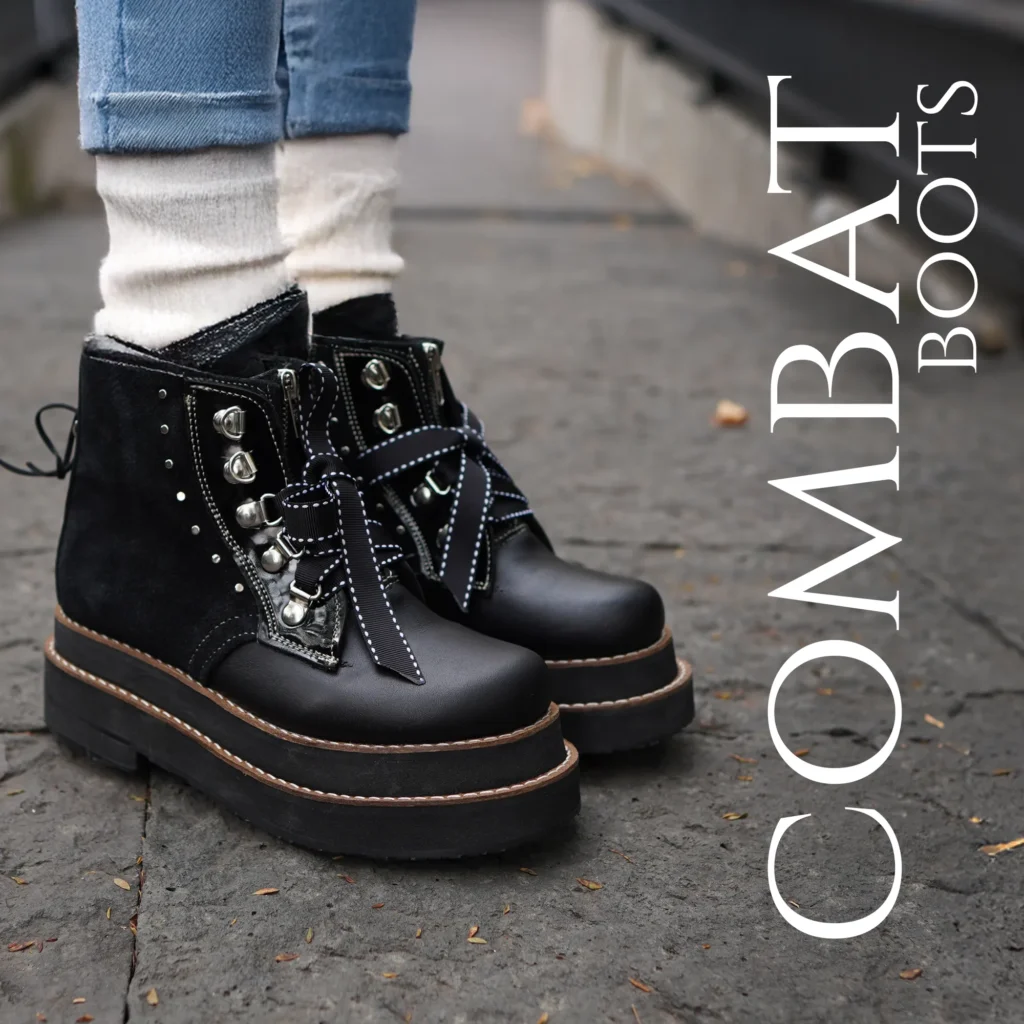 Categorías KAVËLINA Combat boots, botines