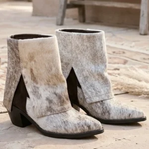 Botines KAVËLINA Dama, Pelo De Vaca 100% Natural Ankleboot MARA