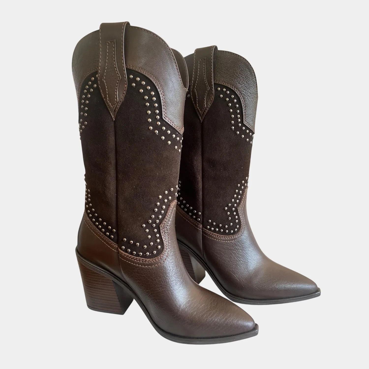 Bota Country KAVËLINA, piel y gamuza