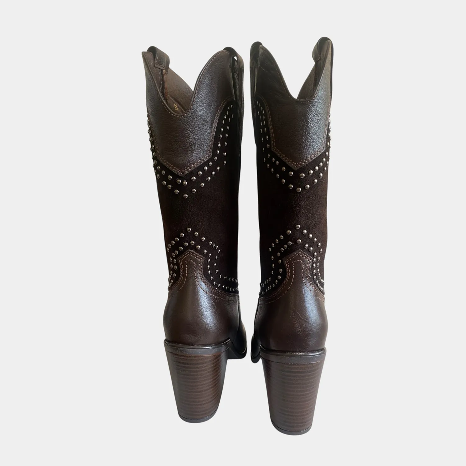 Bota Country KAVËLINA, piel y gamuza