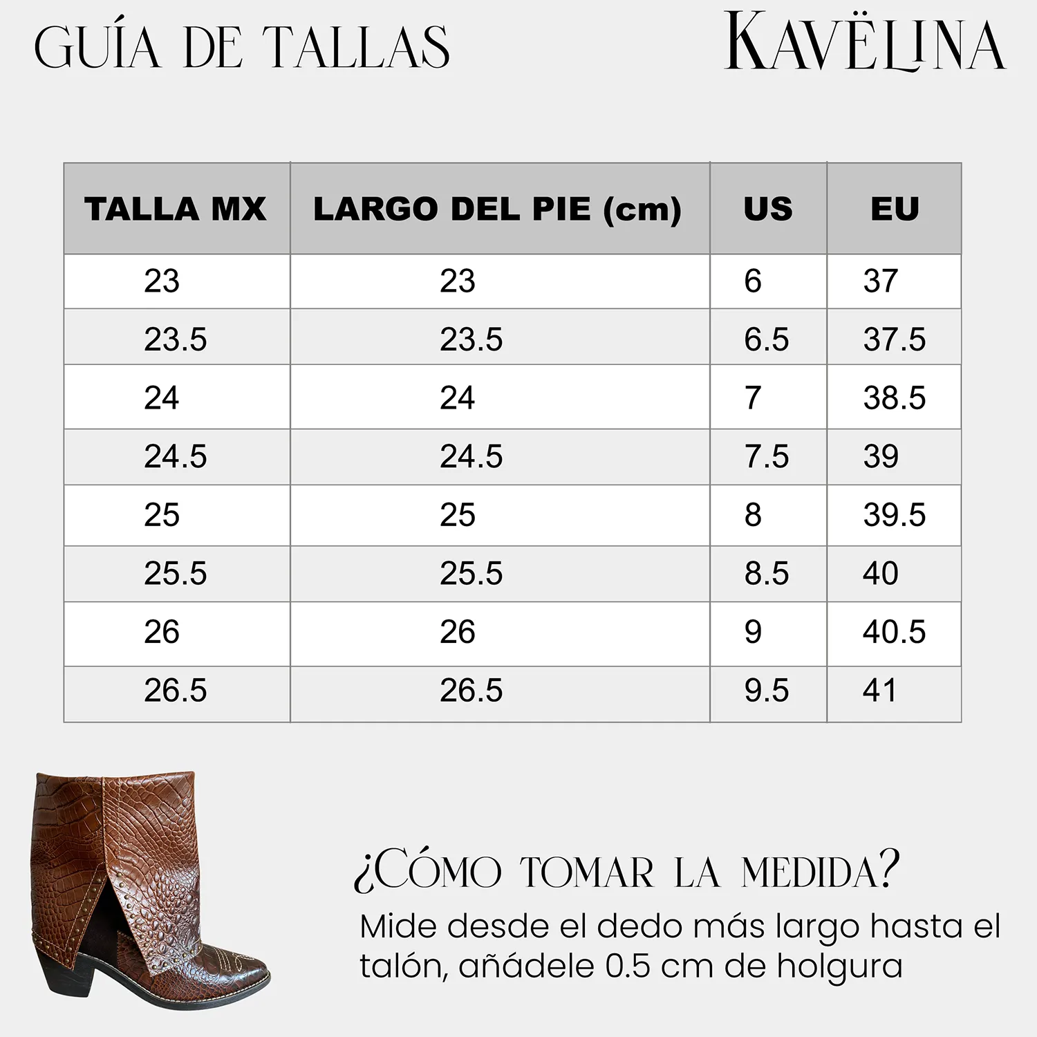 Botines KAVËLINA Dama, PIEL De Vaca 100% Natural Ankleboot KROKO